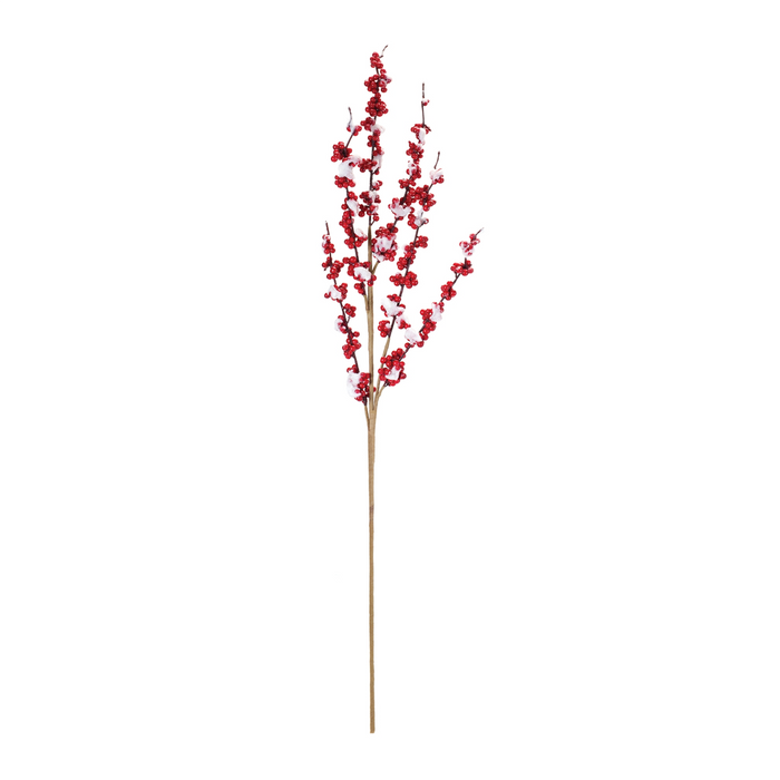 Snowy Berry Spray (Set of 12) 34”H Foam