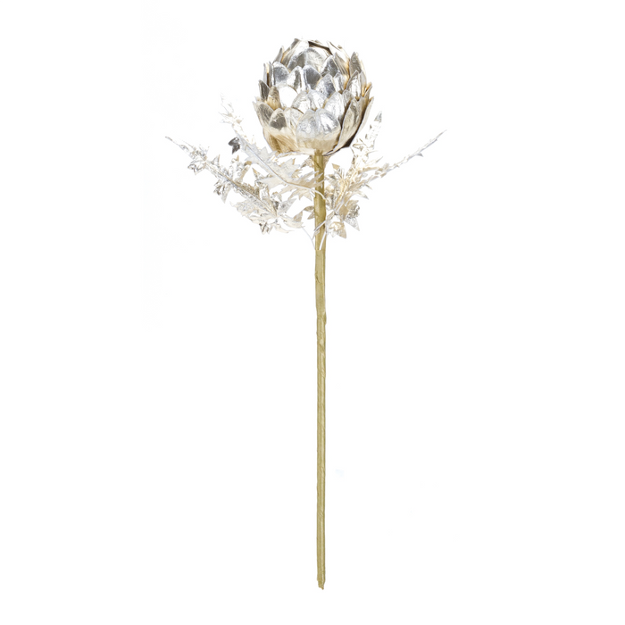 Metallic Artichoke Stem (Set of 2)