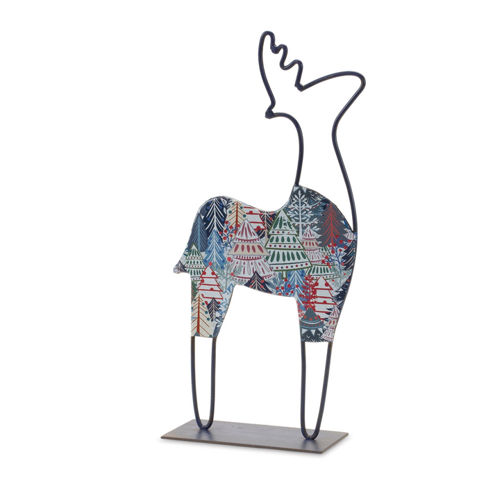 Metal Deer Tabletop Decor (Set of 2)