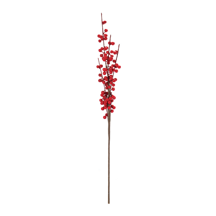 Ilex Berry Stem (Set of 6) 27”H Foam