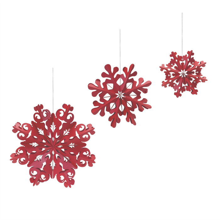 Paper Snowflake Ornament (Set of 6)