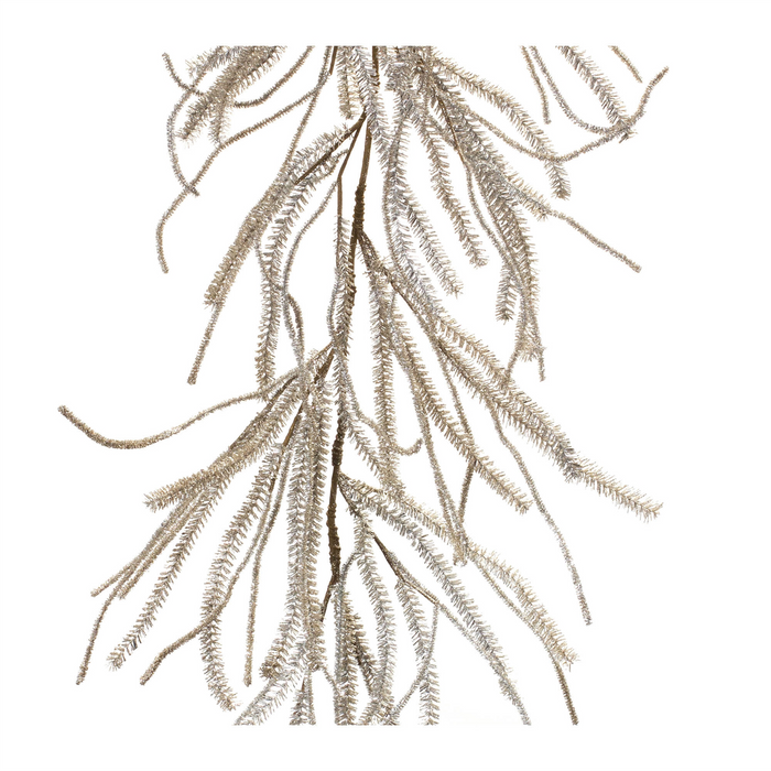 Glittered Pine Garland (Set of 2)