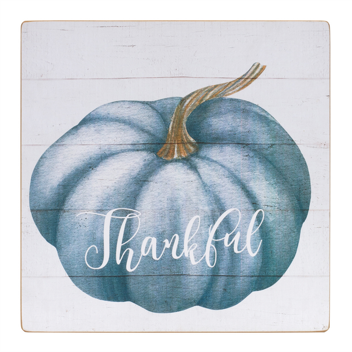 Pumpkin Sentiment Sign (Set of 4)