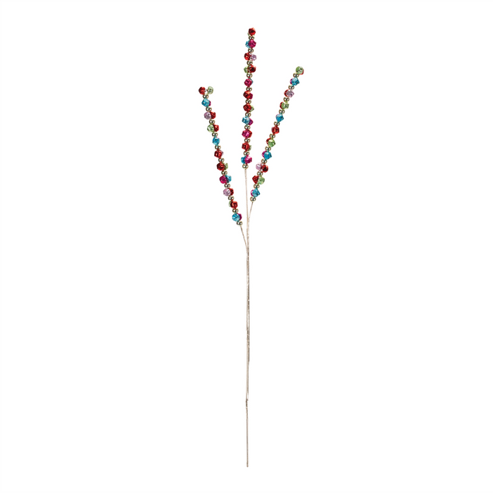 Metal Jingle Bell Spray (Set of 2)