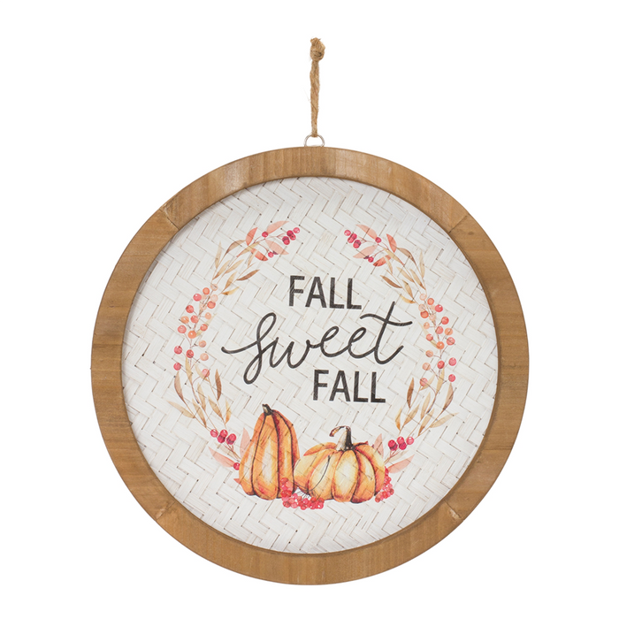 Fall Harvest Plaque (Set of 2)