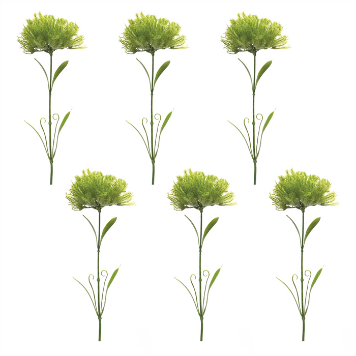 Puff Stem (Set of 6) 24”H Plastic