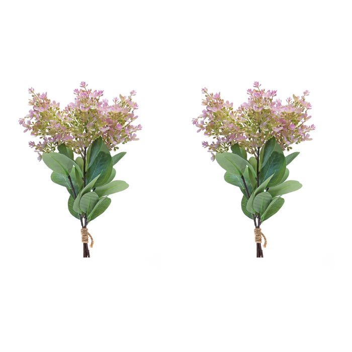 Lilac Bundle (Set of 2) 18.5”H Plastic