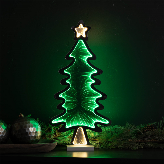 Christmas Tree Ekko Light Display 25"H
