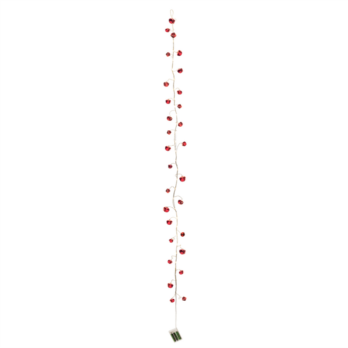 LED Sleigh Bell Garland (Set of 2)