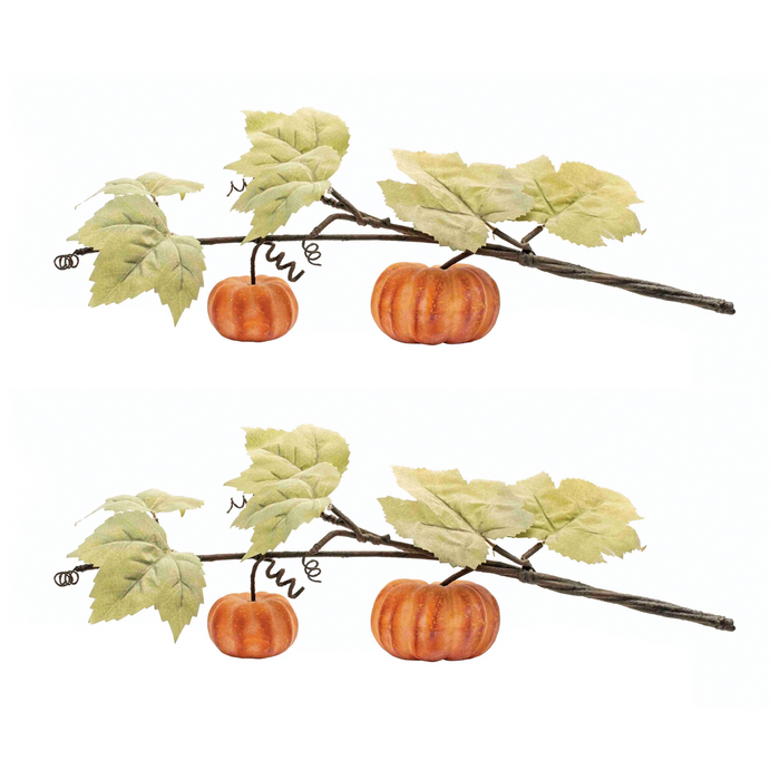Fall Pumpkin Vine (Set of 2)
