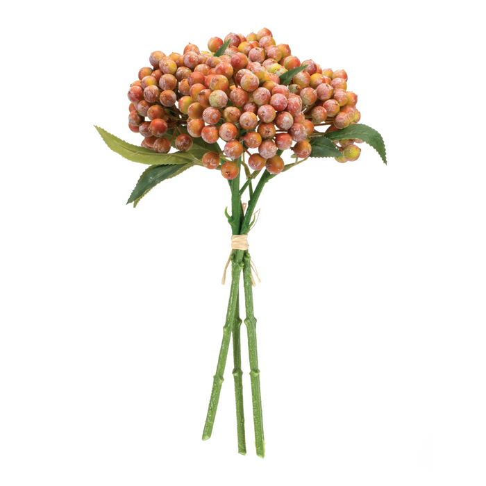 Berry Bundle (Set of 2) 11.5”H Styrofoam/Polyester