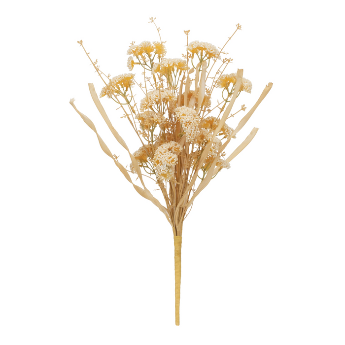 Floral Bush (Set of 2) 19”H Plastic