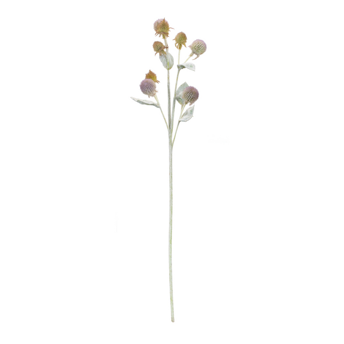 Thistle Spray (Set of 6) 27.5”H Plastic