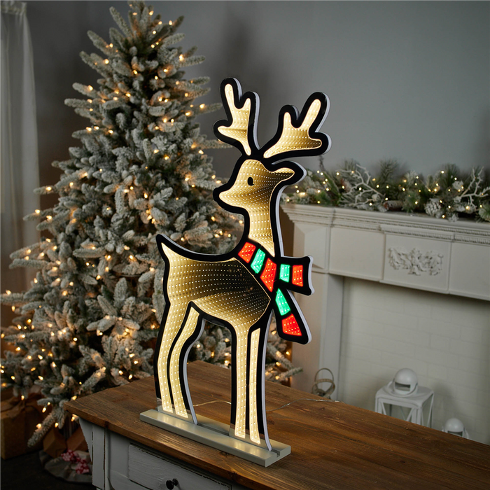 Deer with Scarf Ekkolight 33"H