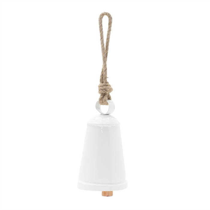 Rustic Metal Bell Ornament (Set of 8)