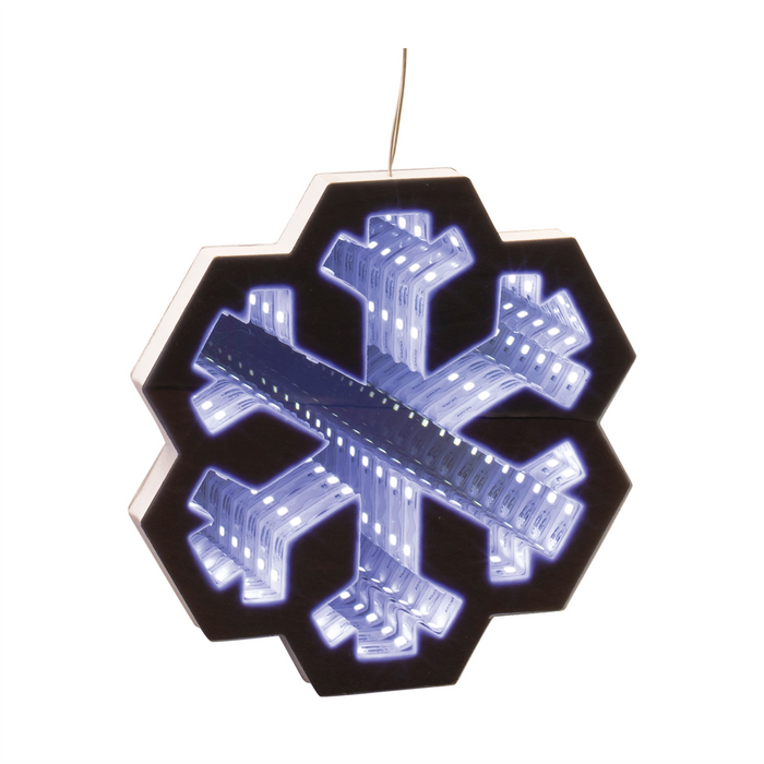 Snowflake Ekkolight Garland 68"L