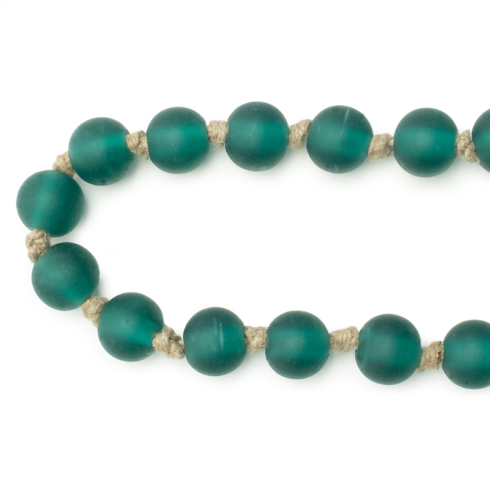 Frosted Glass Bead Garland (Set of 2)