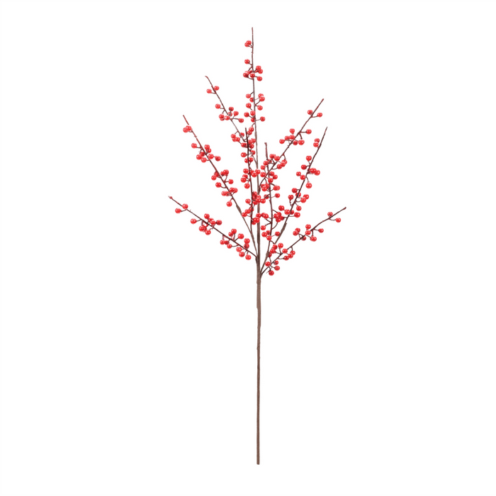 Ilex Berry Spray (Set of 4) 29"H Foam/Plastic