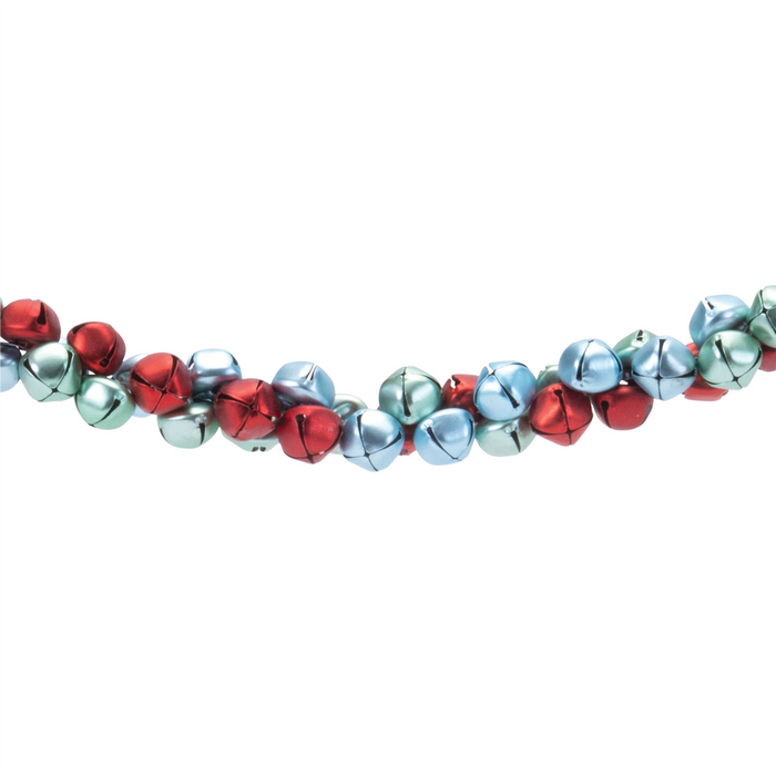 Sleigh Bell Garland (Set of 2) 5'L Iron