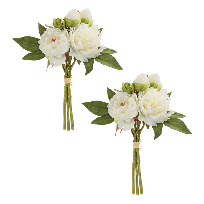 Peony Bundle (Set of 2) 14.5”H Fabric