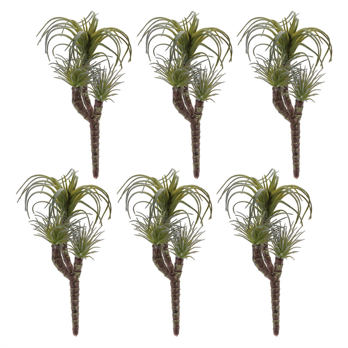 Succulent (Set of 6) 8.25”H Plastic