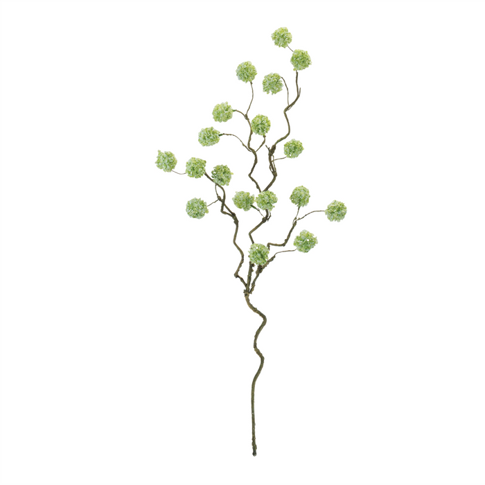 Snowball Branch (Set of 6) 30”H Polyester