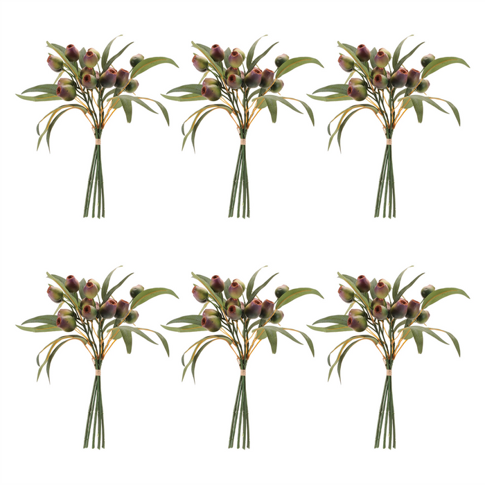 Pod Bundle (Set of 6) 15”H Polyester/Styrofoam