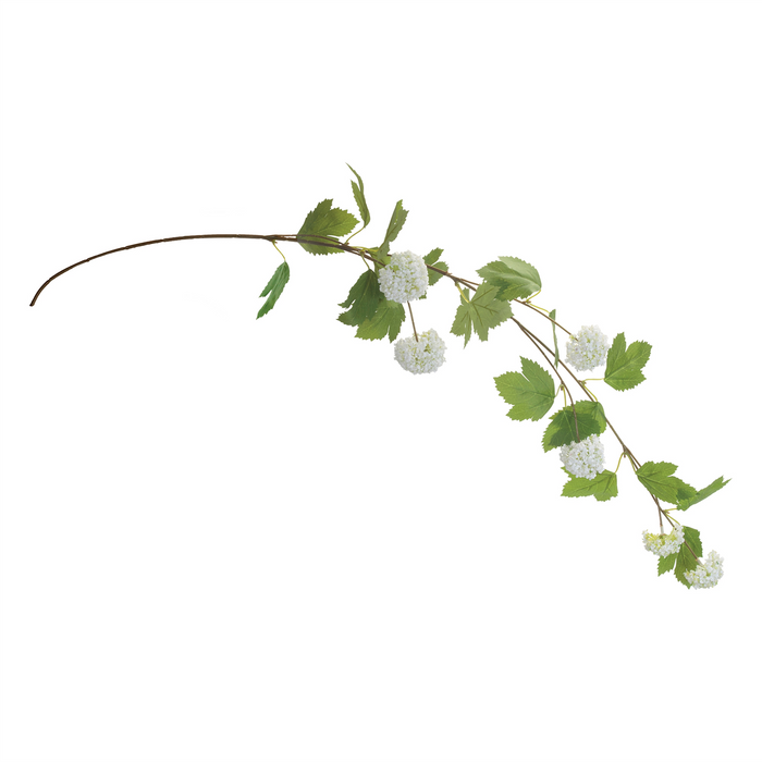 Snowball Branch (Set of 6) 40”H Fabric