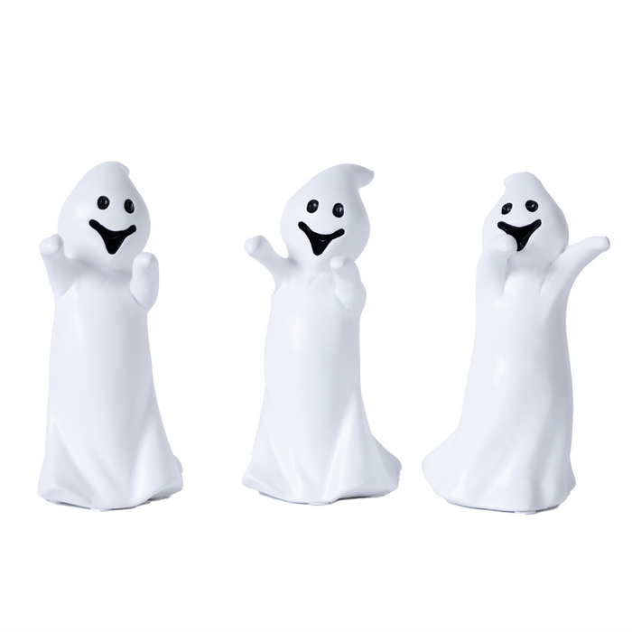 Spooky Ghost Figurine (Set of 3)