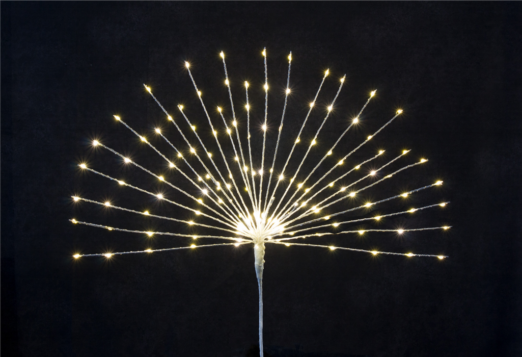 LED Starburst Tree Topper 31"H (Set of 2)