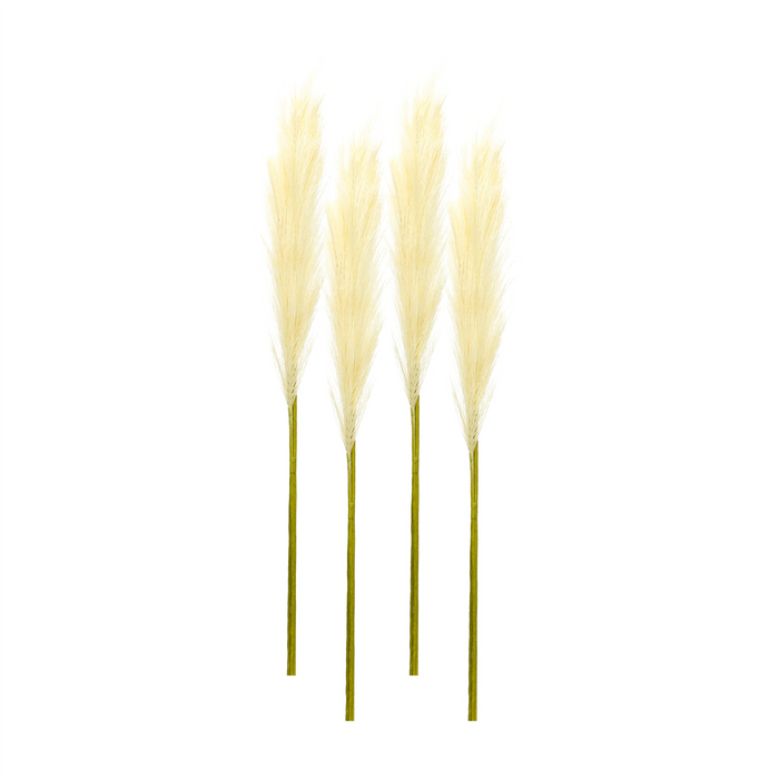 Pampas Spray (Set of 4) 30”H Polyester