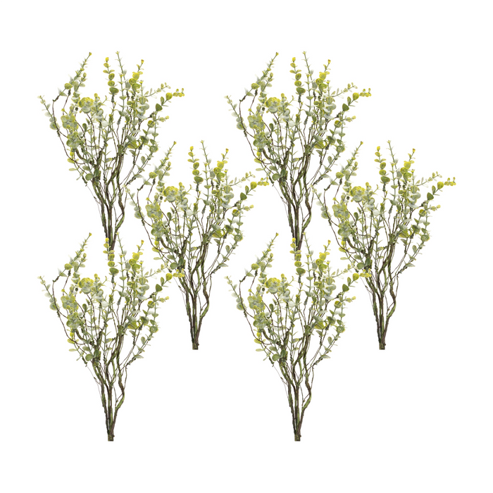 Boxwood Spray (Set of 6) 18”H Plastic