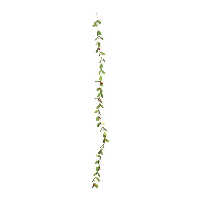 Mistletoe Garland (Set of 2) 6'L Polyester