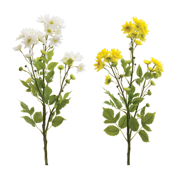 Mum Spray (Set of 12) 31.5”H Polyester