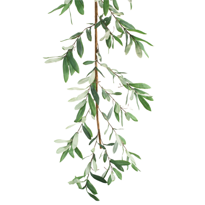 Olive Leaf Garland 5.5'L Polyester