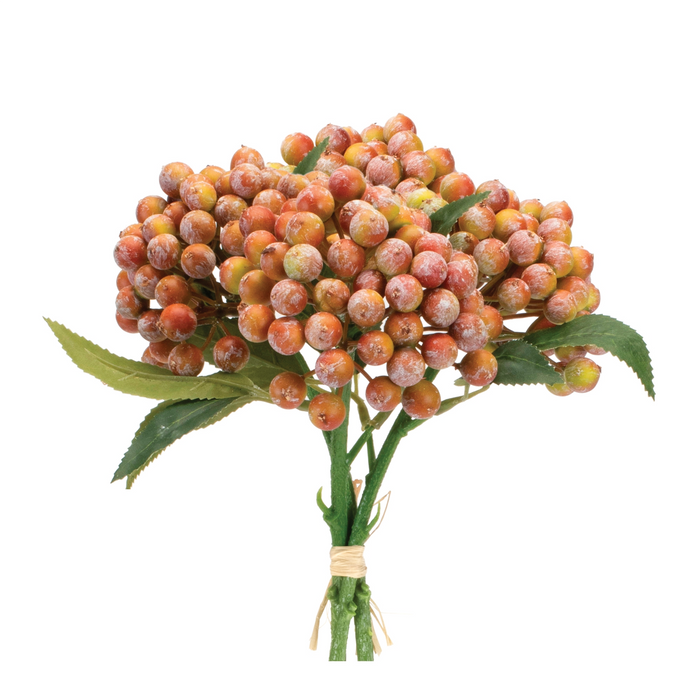 Berry Bundle (Set of 2) 11.5”H Styrofoam/Polyester