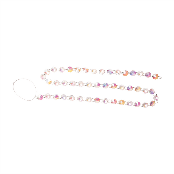 Iridescent Glass Jewel Garland (Set of 2)