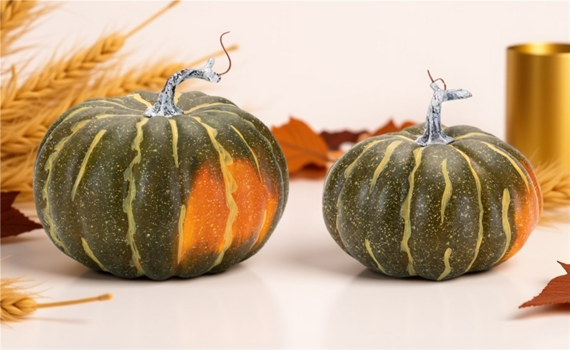 Foam Pumpkin Decor (Set of 4)