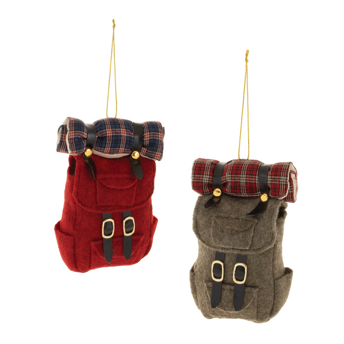 Hiking Backpack Ornament (Set of 12)