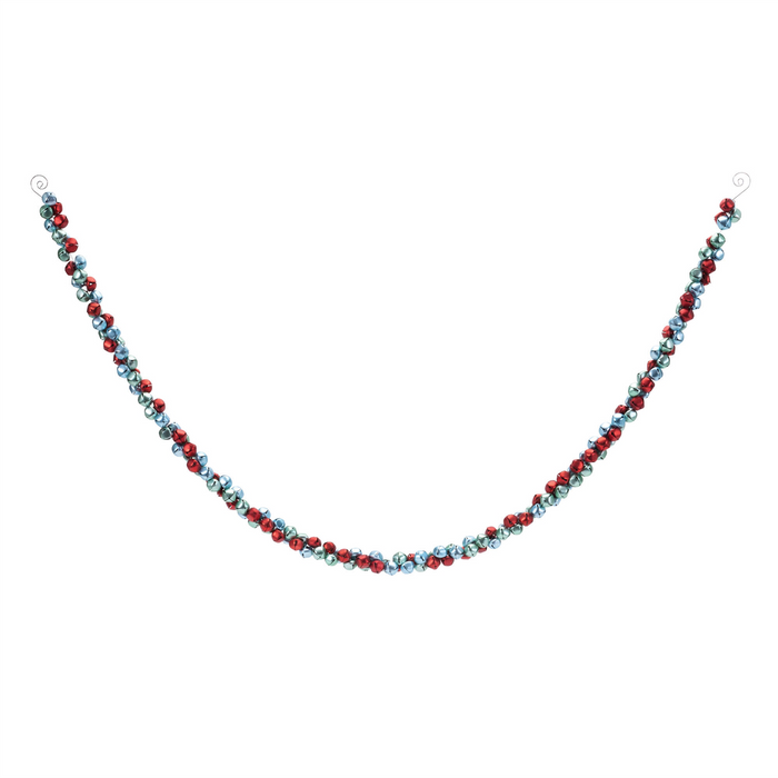 Sleigh Bell Garland (Set of 2) 5'L Iron