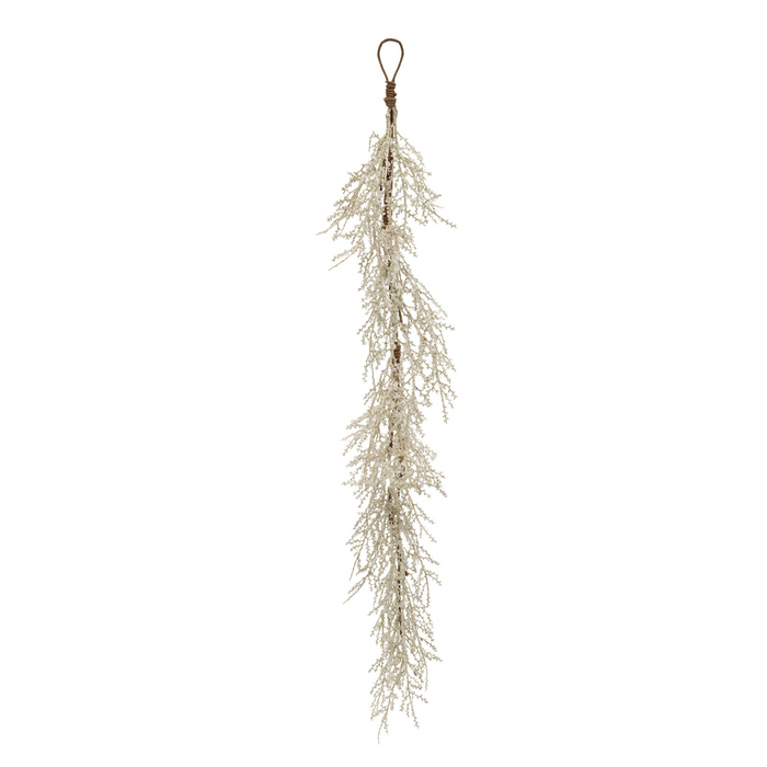 Iced Twig Garland 5'L
