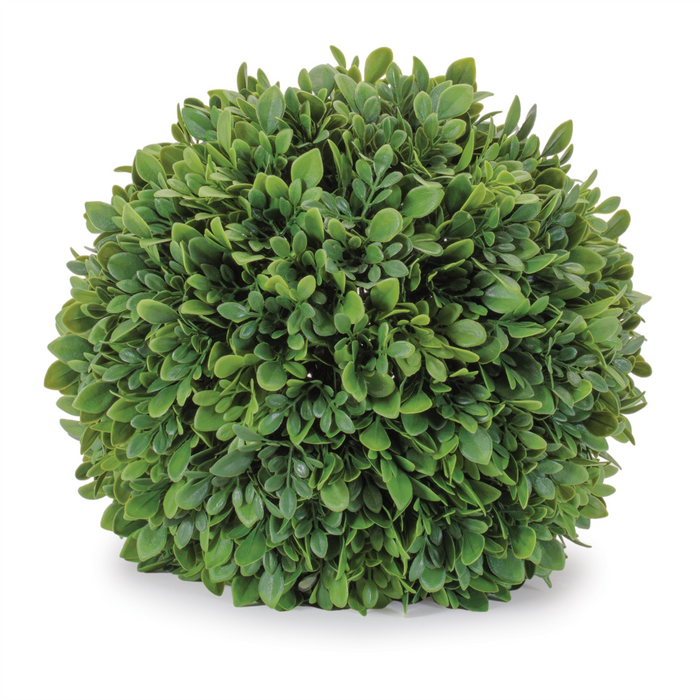 Boxwood Orb (Set of 2) 10.5”D Plastic