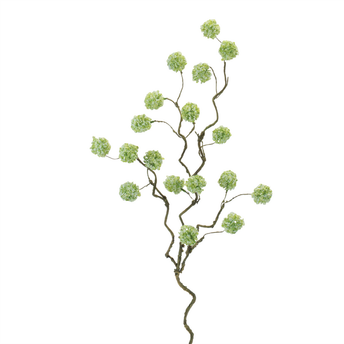 Snowball Branch (Set of 6) 30”H Polyester