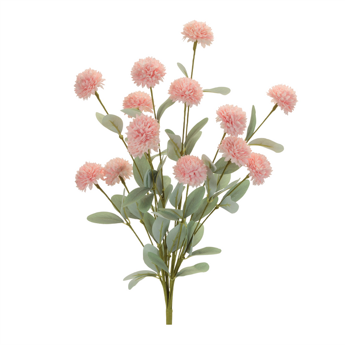 Mini Mum Bush (Set of 4) 18”H Polyester