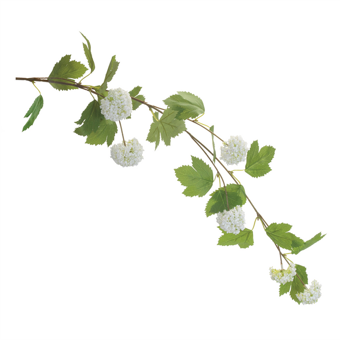 Snowball Branch (Set of 6) 40”H Fabric