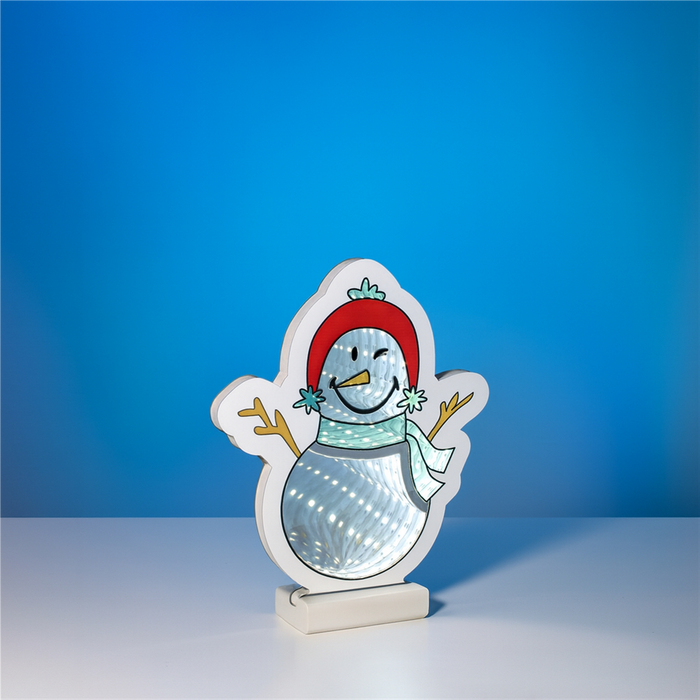 SmileyWorld® Snowman Ekkolight 8.75"H