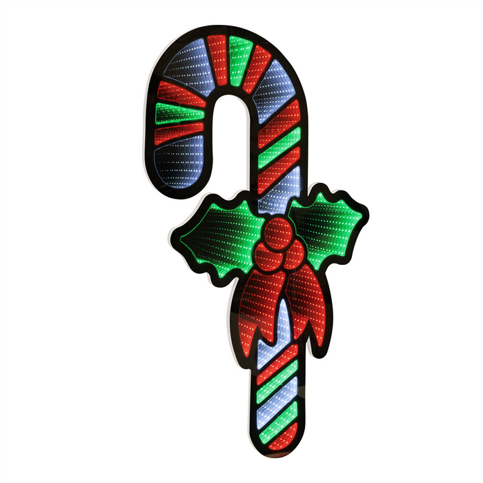 Candy Cane Ekkolight 35”H Acrylic UL Plug
