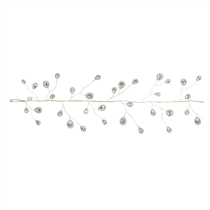 Jewel Garland (Set of 2) 5.5'L Plastic/Wire
