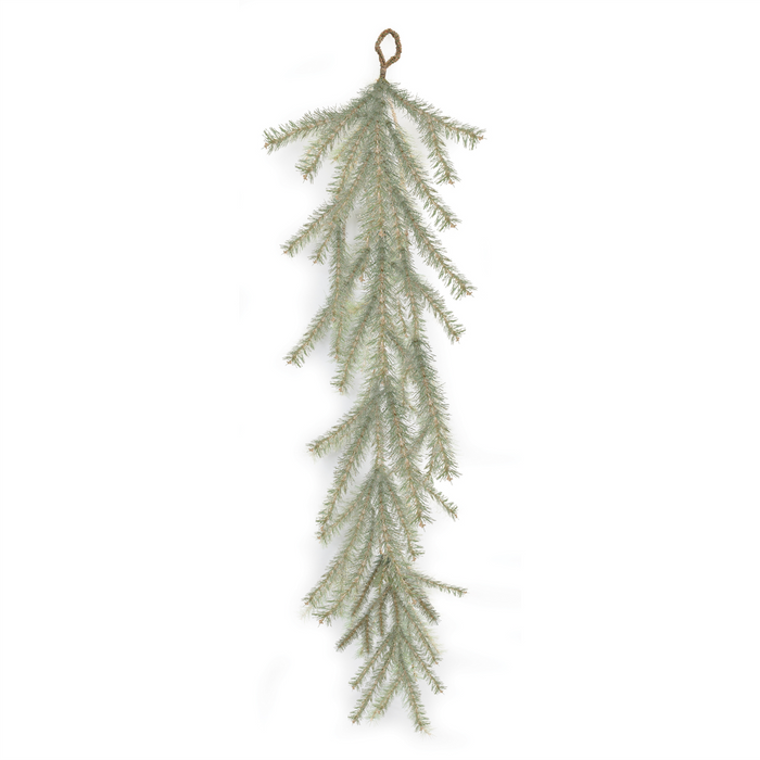Glitter Pine Garland 48”L Plastic
