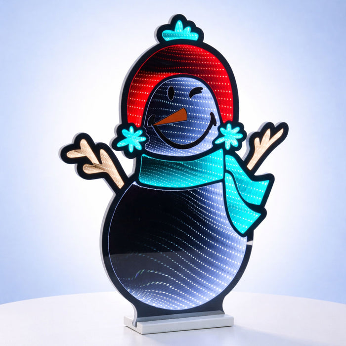 SmileyWorld(R) Holiday Snowman Ekkolight 24"H